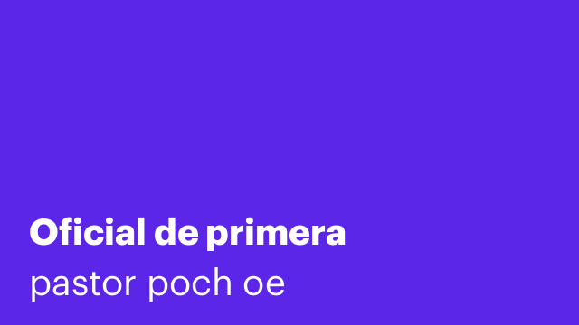 Oficial de primera