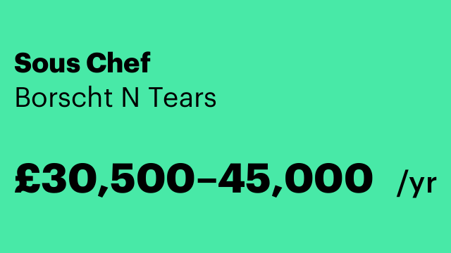 Sous Chef