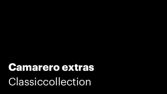Camarero extras