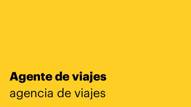 Agente de viajes