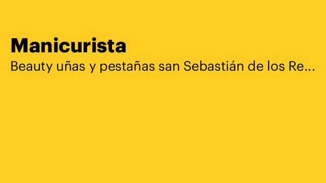 Manicurista