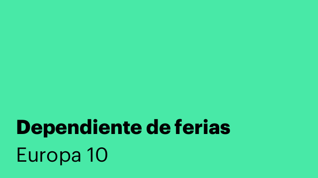 Dependiente de ferias