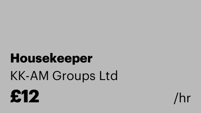 Housekeeper