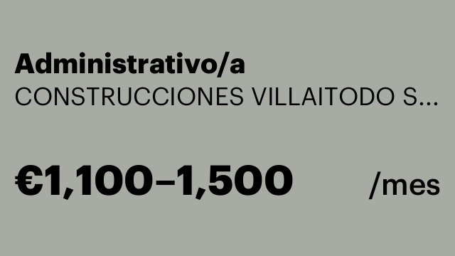 Administrativo/a