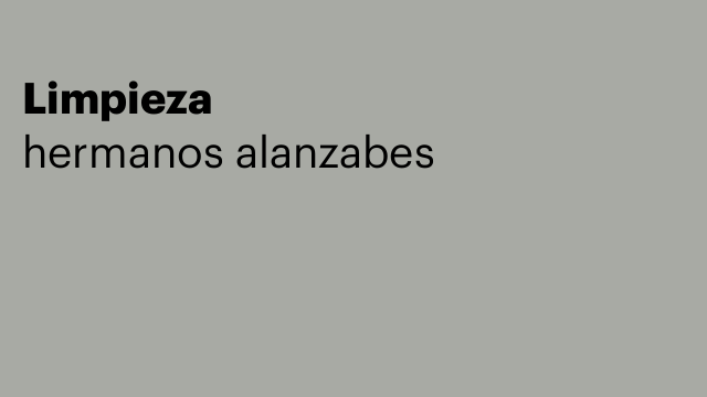 Limpieza