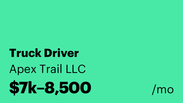 Truck Driver