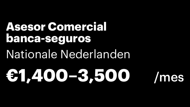 Asesor Comercial banca-seguros