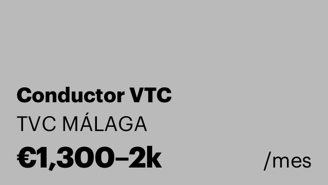 Conductor VTC