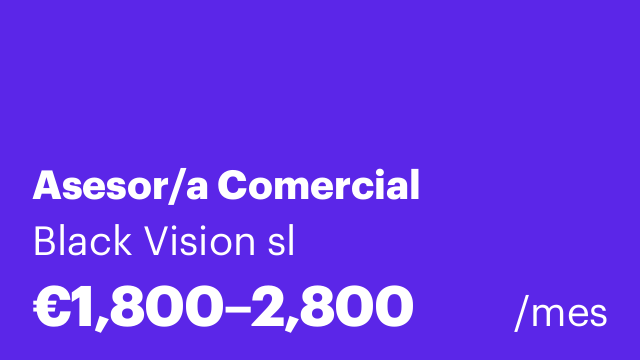 Asesor/a Comercial